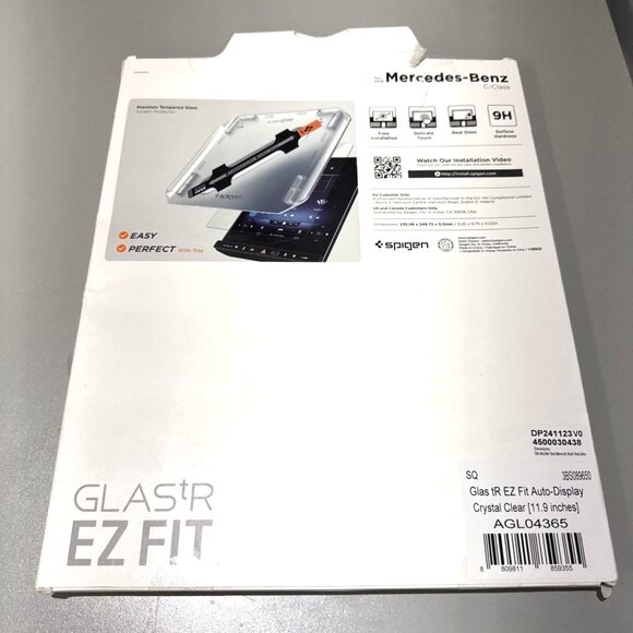 Spigen Mercedes C Class  (2022-2024) Tempered Glass Screen Protector 11.9 Inches - Picture 2 of 3
